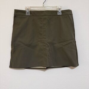 Shinestar Khaki Mini Skirt